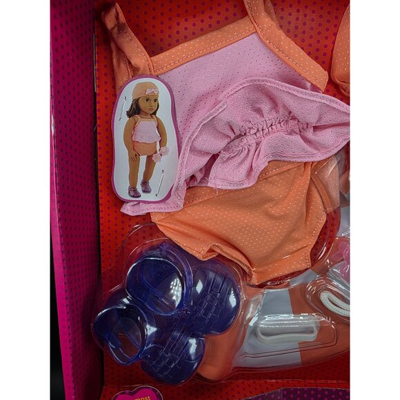 Our Generation Floaty Fun Deluxe Outfit 18" Doll Clothes American Girl - Picture 2 of 7